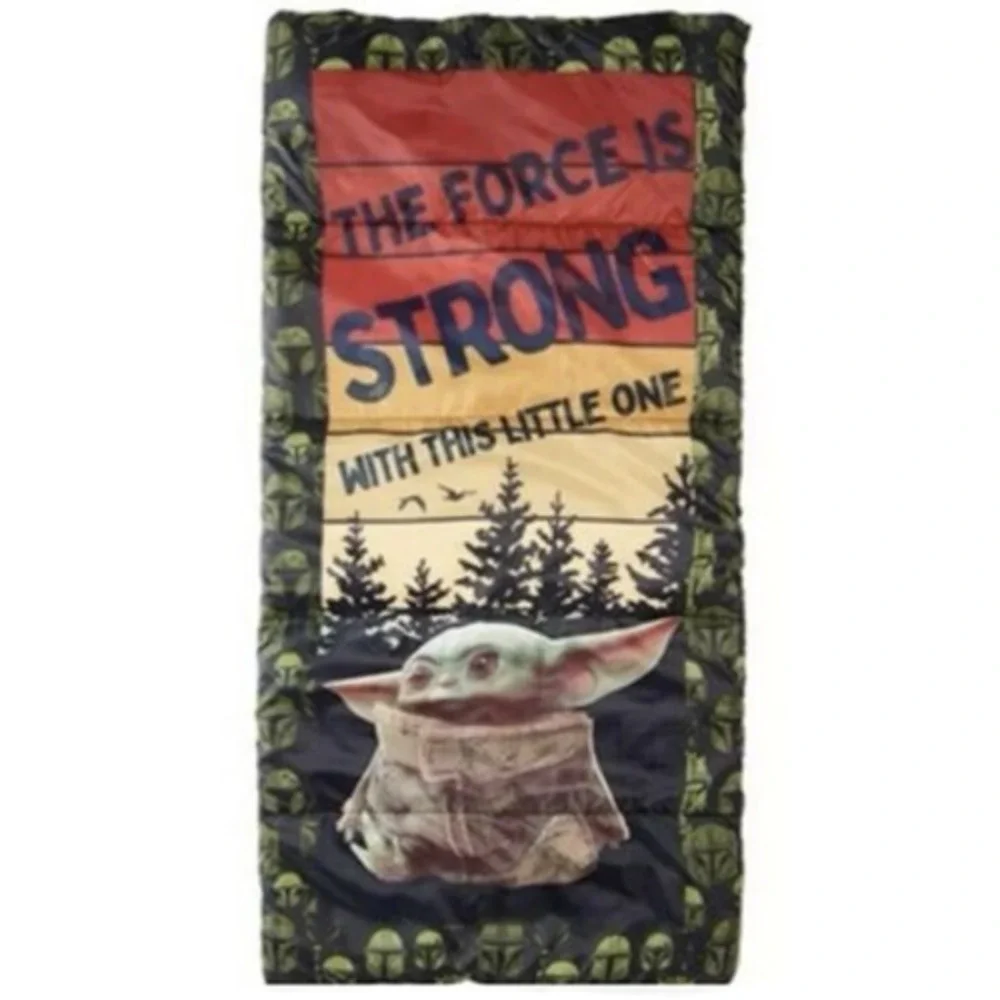 NEW Mandalorian‎ Grogu Kids Sleeping Bag Blanket 45 Degree Star Wars Baby Yoda